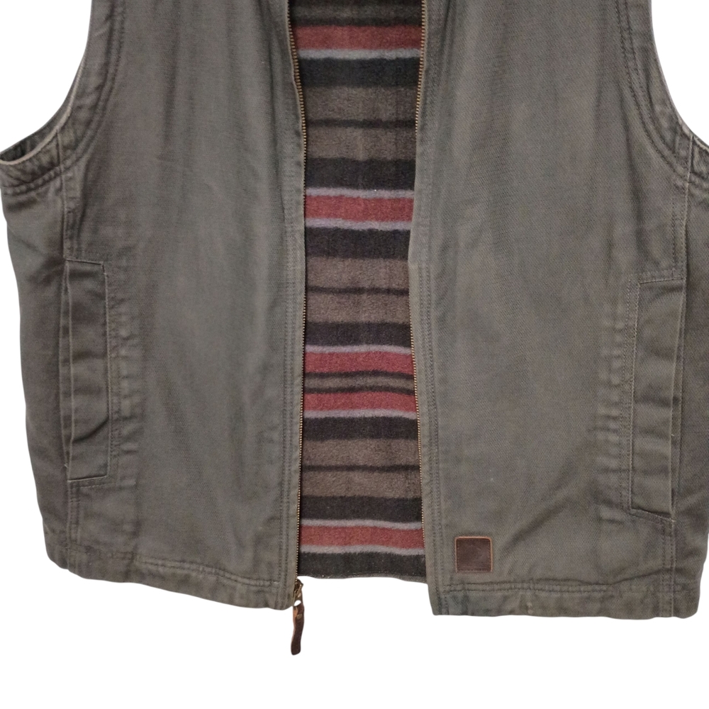 Wolverine -Men's Olive Green  Lined Vest - Size M - Picture 3 of 5